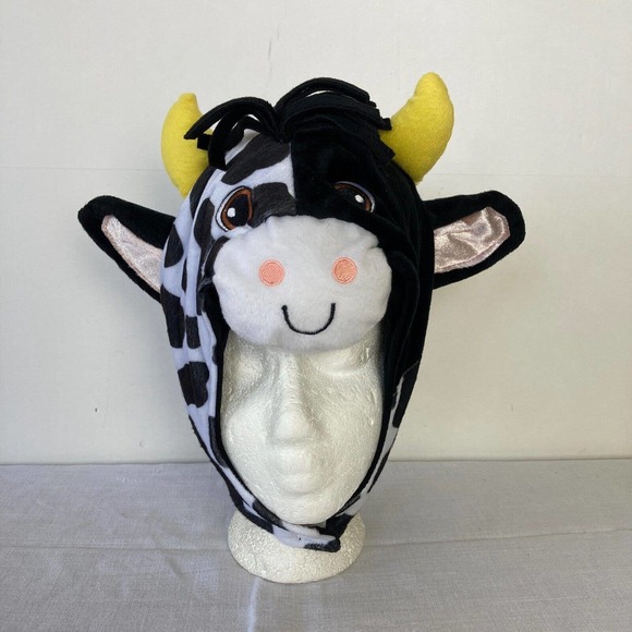 Baby Cow Costume Halloween MINI MOO Infant Size 12-24 Mo MISSING TAIL BOOTIES - Picture 7 of 9